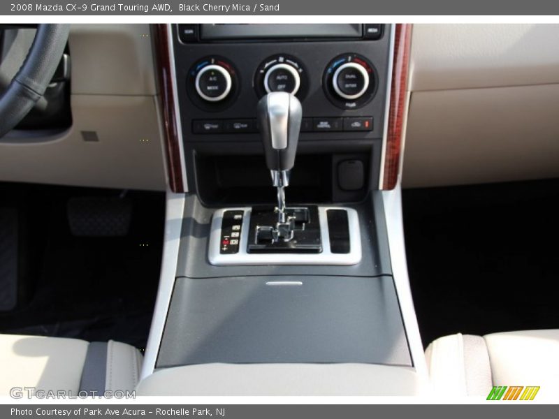 Black Cherry Mica / Sand 2008 Mazda CX-9 Grand Touring AWD