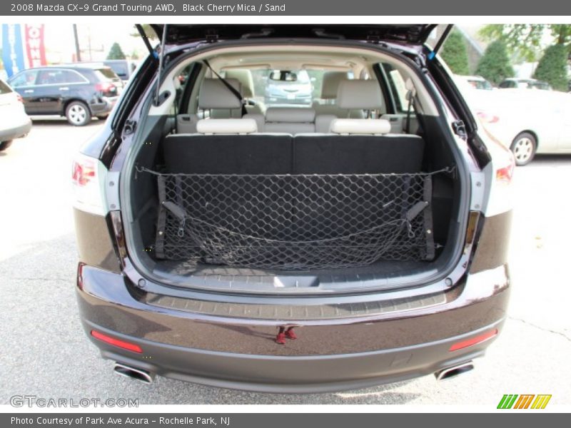 Black Cherry Mica / Sand 2008 Mazda CX-9 Grand Touring AWD