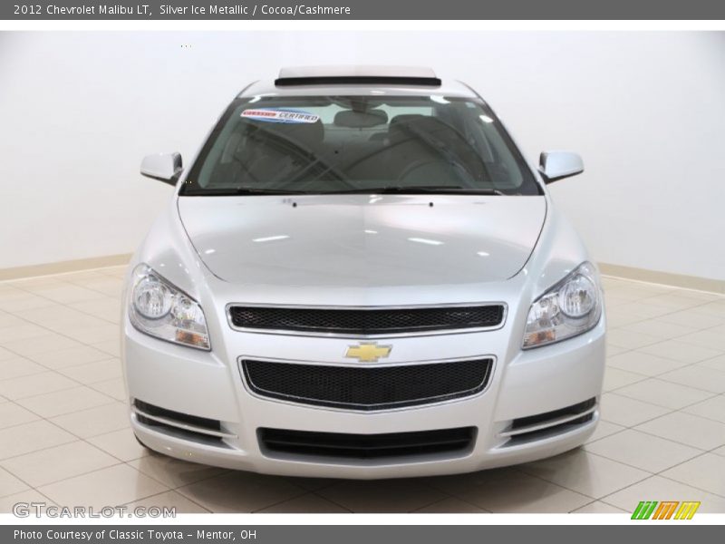 Silver Ice Metallic / Cocoa/Cashmere 2012 Chevrolet Malibu LT