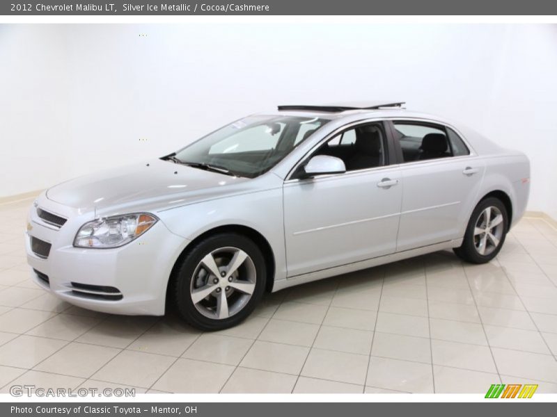 Silver Ice Metallic / Cocoa/Cashmere 2012 Chevrolet Malibu LT