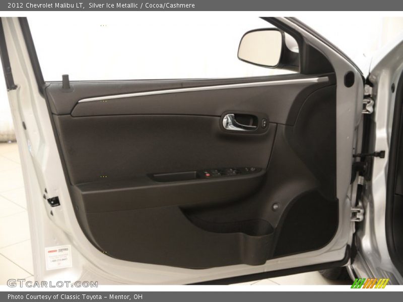 Silver Ice Metallic / Cocoa/Cashmere 2012 Chevrolet Malibu LT