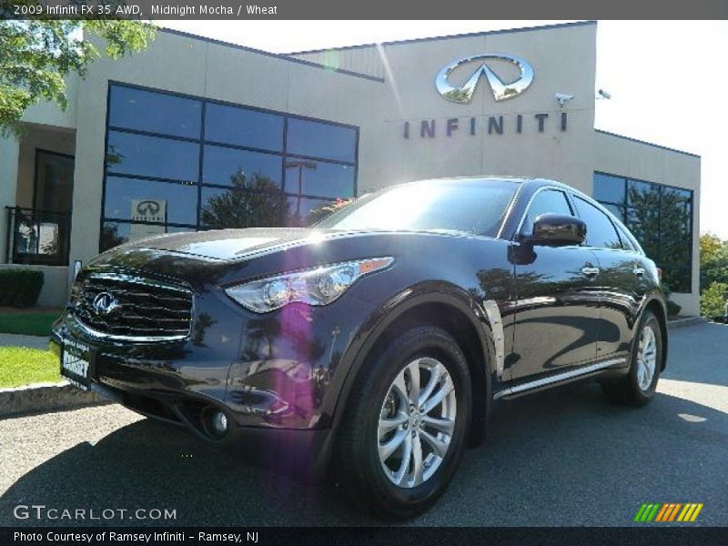 Midnight Mocha / Wheat 2009 Infiniti FX 35 AWD