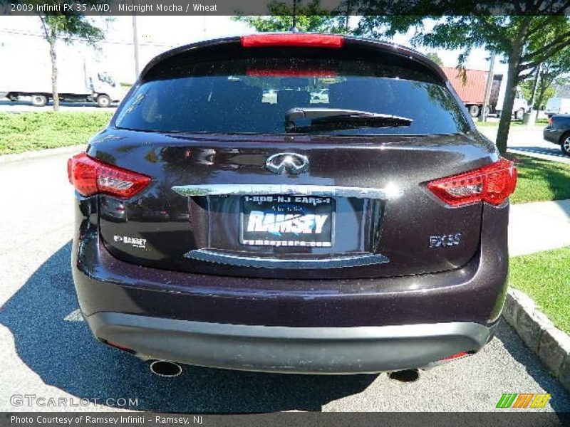 Midnight Mocha / Wheat 2009 Infiniti FX 35 AWD