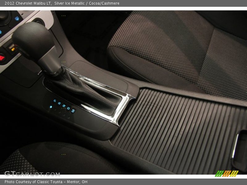 Silver Ice Metallic / Cocoa/Cashmere 2012 Chevrolet Malibu LT