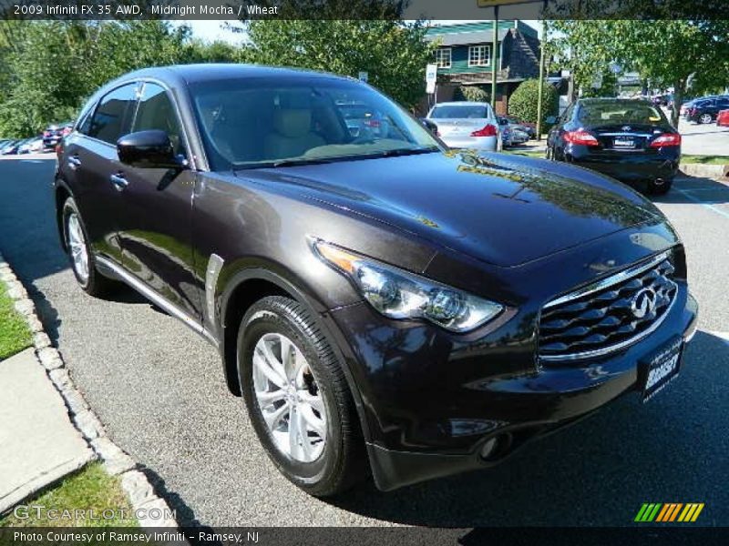 Midnight Mocha / Wheat 2009 Infiniti FX 35 AWD