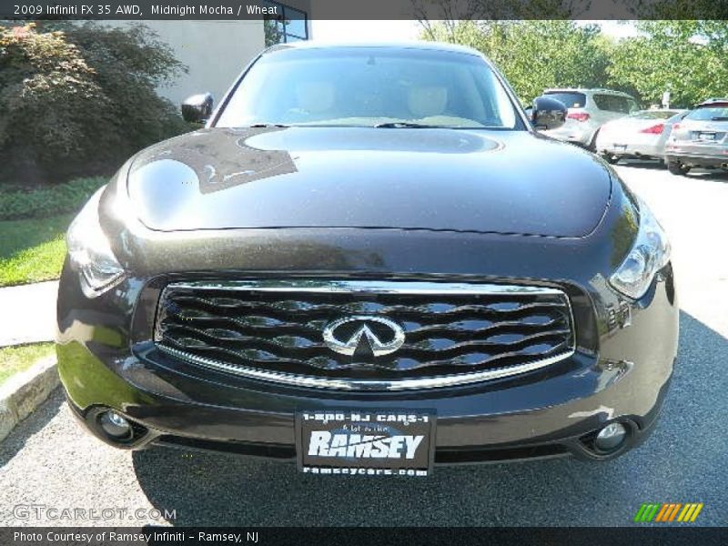 Midnight Mocha / Wheat 2009 Infiniti FX 35 AWD