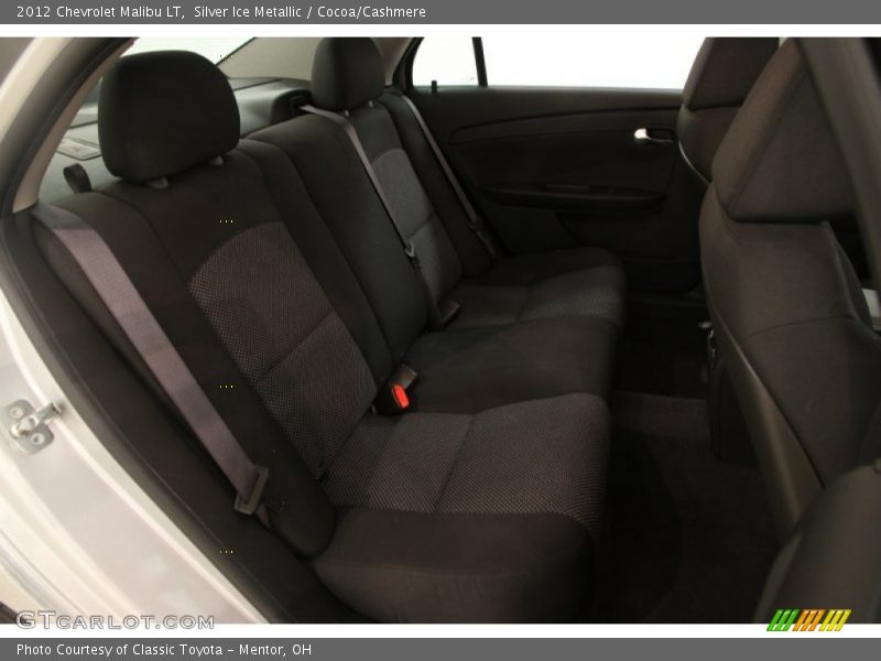 Silver Ice Metallic / Cocoa/Cashmere 2012 Chevrolet Malibu LT