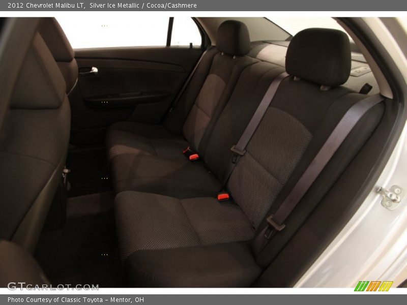Silver Ice Metallic / Cocoa/Cashmere 2012 Chevrolet Malibu LT