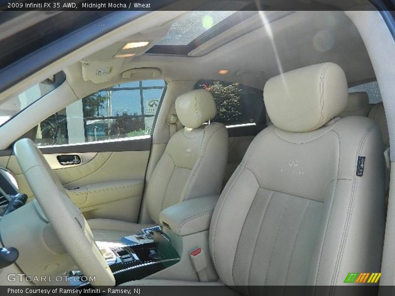 Midnight Mocha / Wheat 2009 Infiniti FX 35 AWD