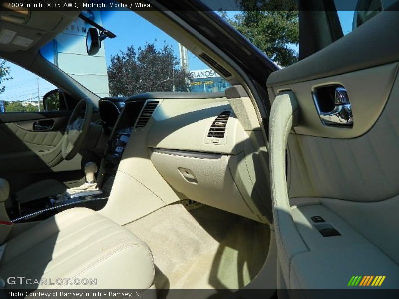 Midnight Mocha / Wheat 2009 Infiniti FX 35 AWD