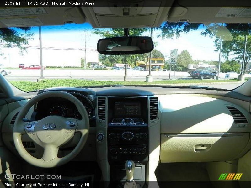 Midnight Mocha / Wheat 2009 Infiniti FX 35 AWD