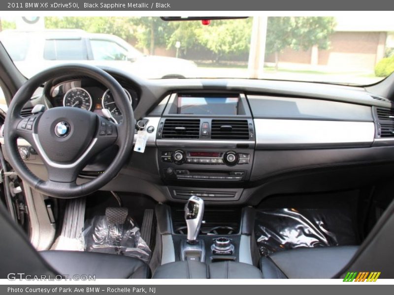 Black Sapphire Metallic / Black 2011 BMW X6 xDrive50i