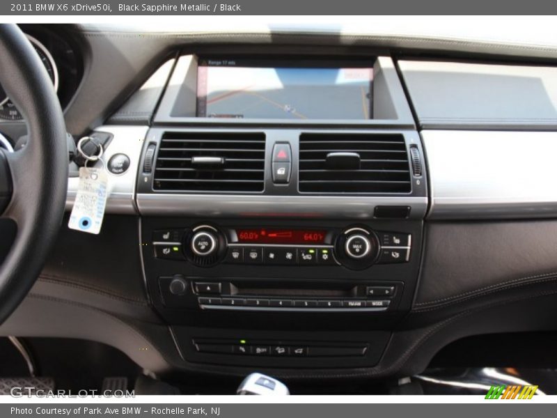 Black Sapphire Metallic / Black 2011 BMW X6 xDrive50i