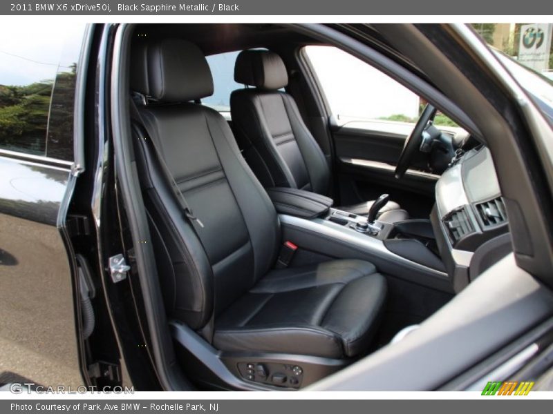 Black Sapphire Metallic / Black 2011 BMW X6 xDrive50i