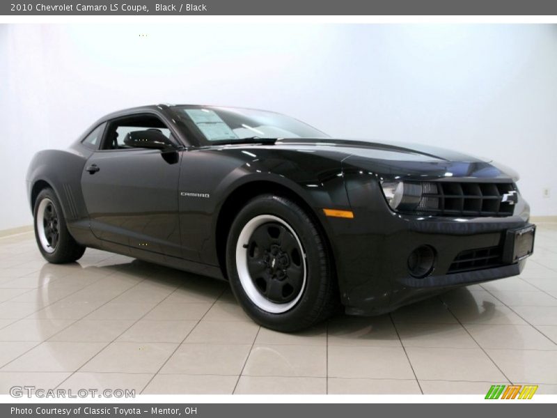 Black / Black 2010 Chevrolet Camaro LS Coupe