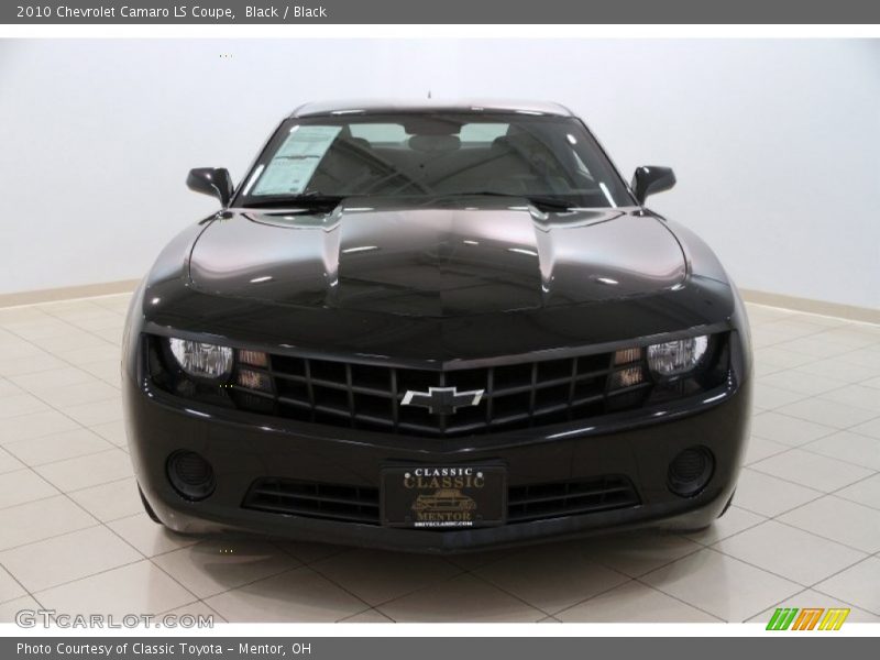 Black / Black 2010 Chevrolet Camaro LS Coupe