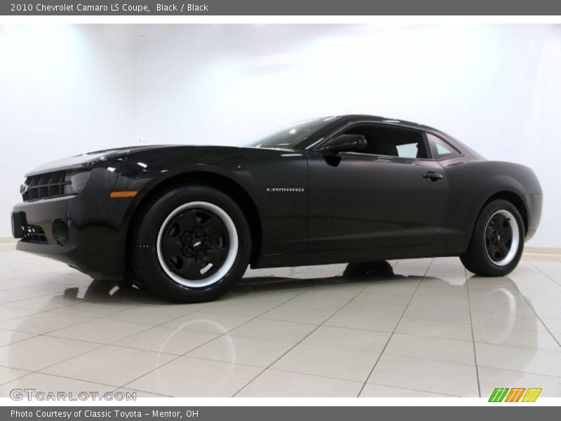 Black / Black 2010 Chevrolet Camaro LS Coupe