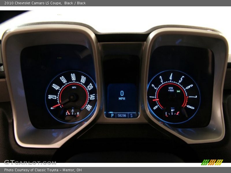 Black / Black 2010 Chevrolet Camaro LS Coupe