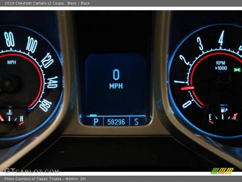 Black / Black 2010 Chevrolet Camaro LS Coupe