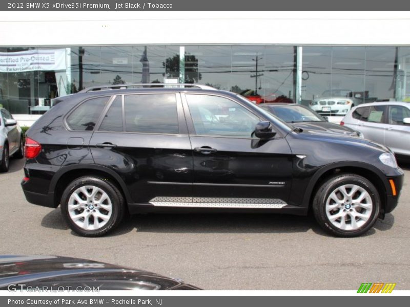 Jet Black / Tobacco 2012 BMW X5 xDrive35i Premium