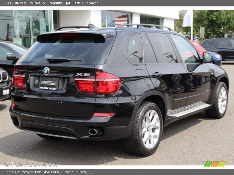 Jet Black / Tobacco 2012 BMW X5 xDrive35i Premium