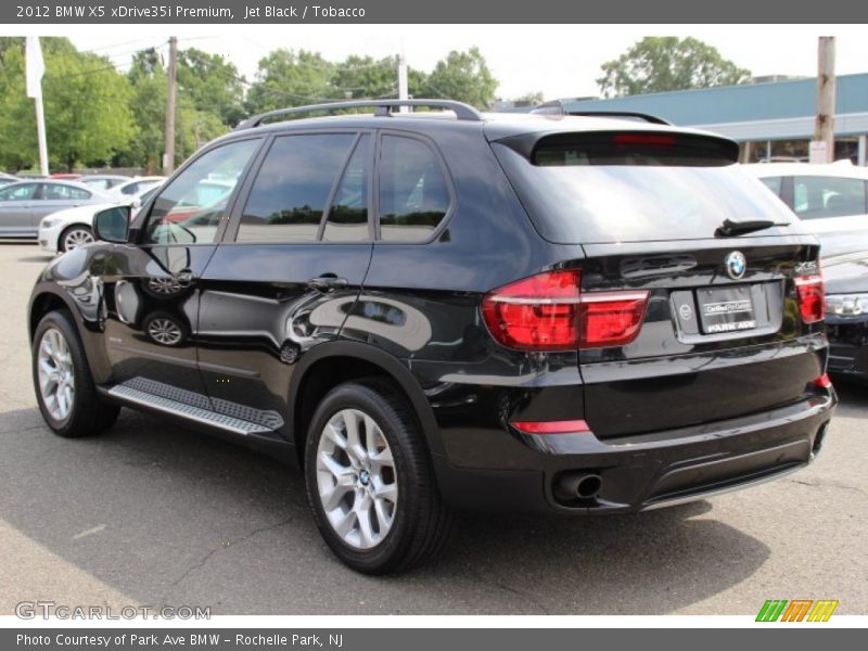 Jet Black / Tobacco 2012 BMW X5 xDrive35i Premium