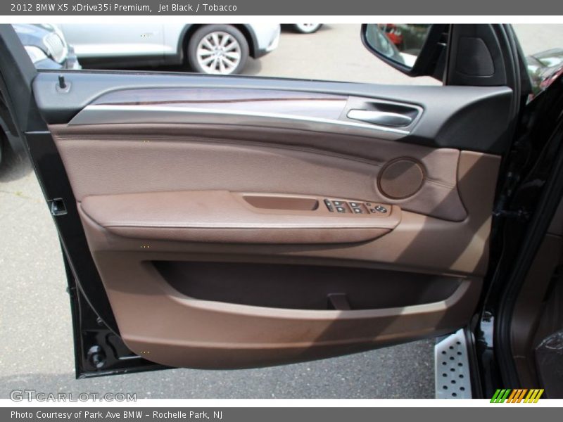 Jet Black / Tobacco 2012 BMW X5 xDrive35i Premium