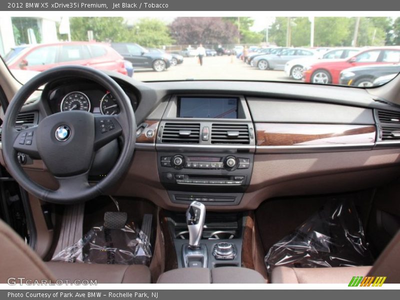Jet Black / Tobacco 2012 BMW X5 xDrive35i Premium