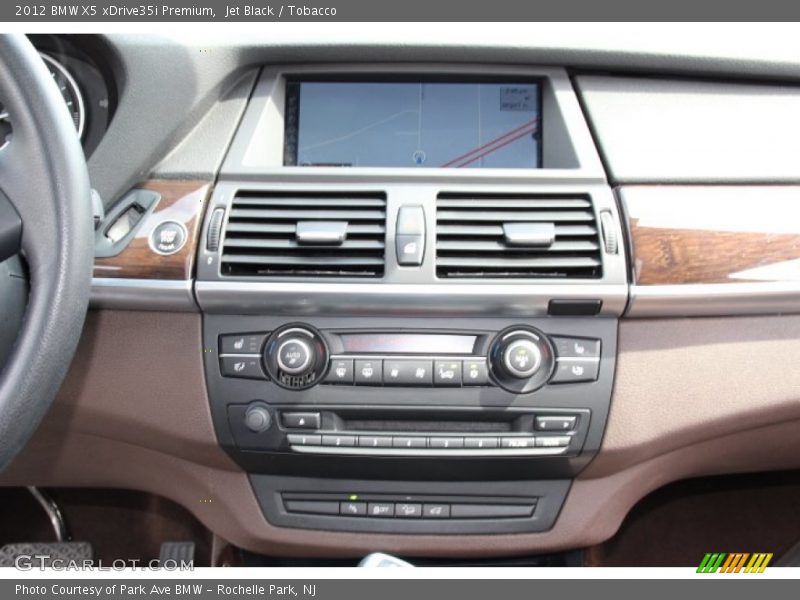 Jet Black / Tobacco 2012 BMW X5 xDrive35i Premium