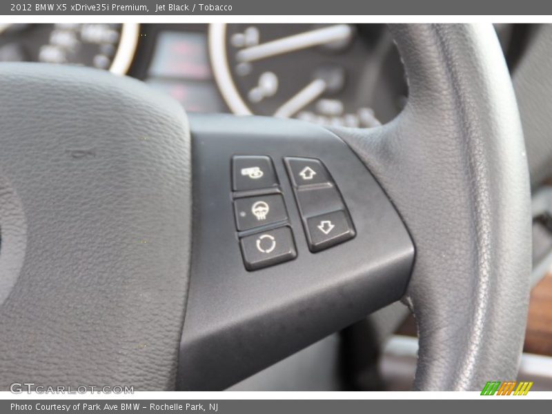 Jet Black / Tobacco 2012 BMW X5 xDrive35i Premium
