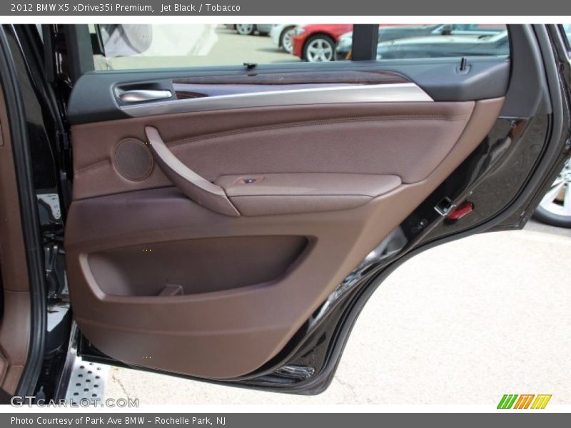 Jet Black / Tobacco 2012 BMW X5 xDrive35i Premium