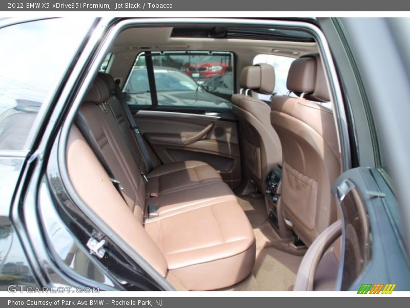 Jet Black / Tobacco 2012 BMW X5 xDrive35i Premium