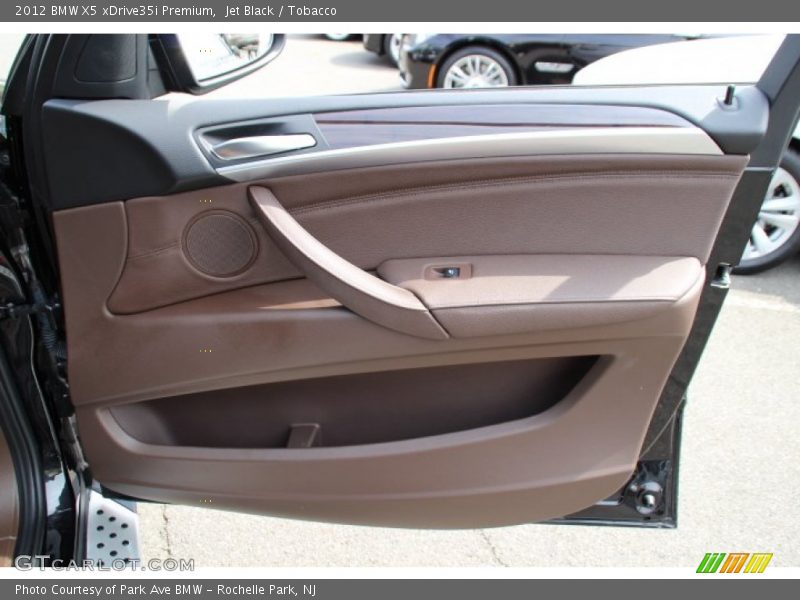 Jet Black / Tobacco 2012 BMW X5 xDrive35i Premium