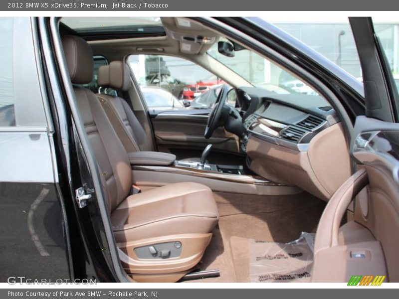 Jet Black / Tobacco 2012 BMW X5 xDrive35i Premium