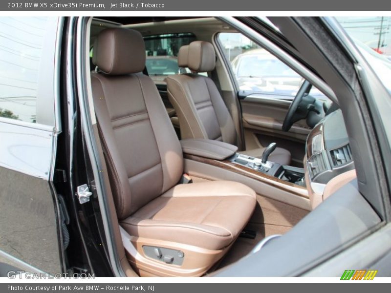 Jet Black / Tobacco 2012 BMW X5 xDrive35i Premium