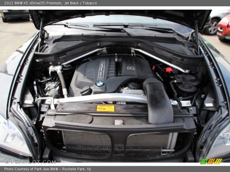 Jet Black / Tobacco 2012 BMW X5 xDrive35i Premium