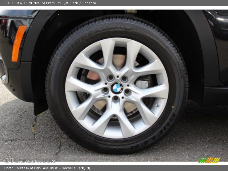 Jet Black / Tobacco 2012 BMW X5 xDrive35i Premium