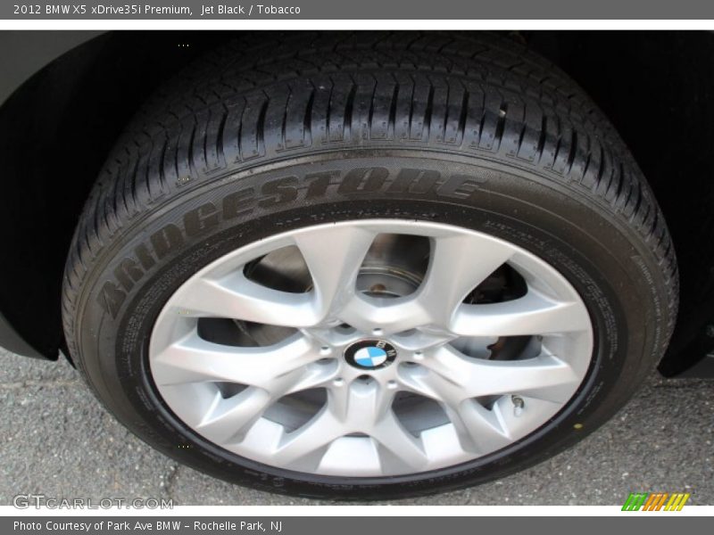 Jet Black / Tobacco 2012 BMW X5 xDrive35i Premium