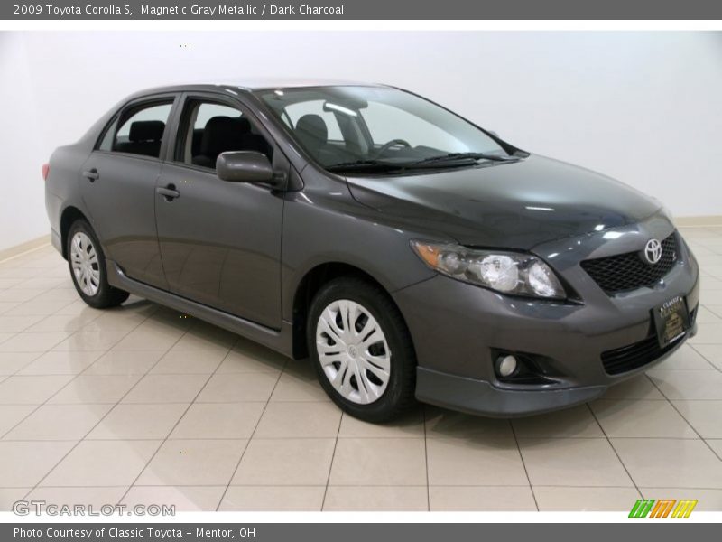 Magnetic Gray Metallic / Dark Charcoal 2009 Toyota Corolla S