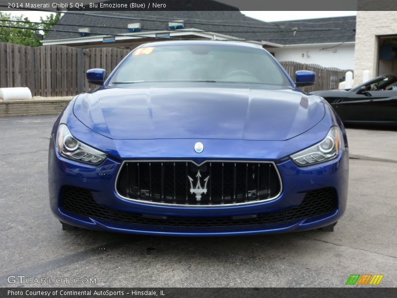 Blu Emozione (Blue) / Nero 2014 Maserati Ghibli S Q4