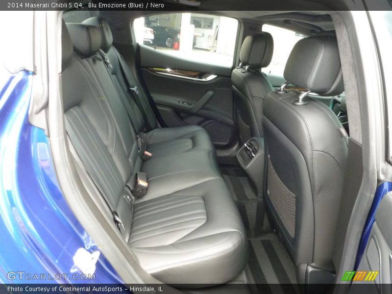 Blu Emozione (Blue) / Nero 2014 Maserati Ghibli S Q4