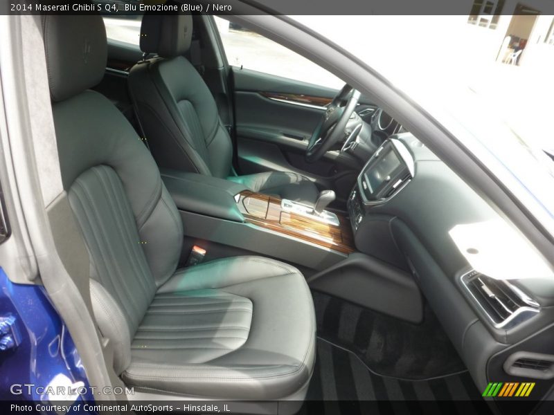 Blu Emozione (Blue) / Nero 2014 Maserati Ghibli S Q4