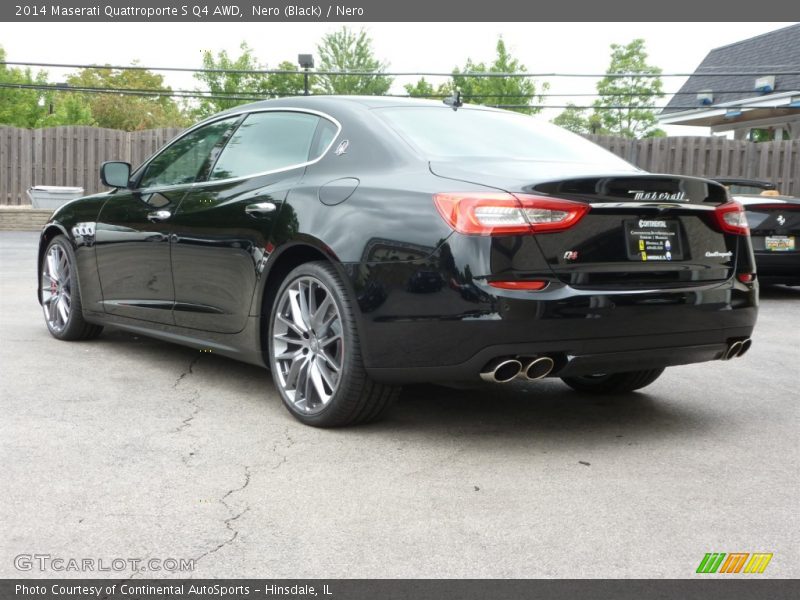 Nero (Black) / Nero 2014 Maserati Quattroporte S Q4 AWD