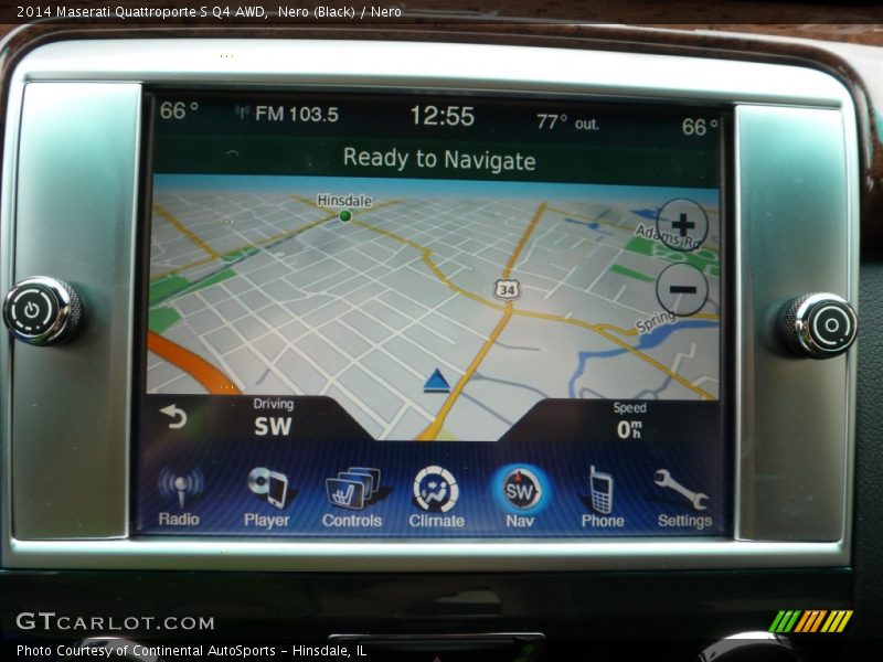 Navigation of 2014 Quattroporte S Q4 AWD