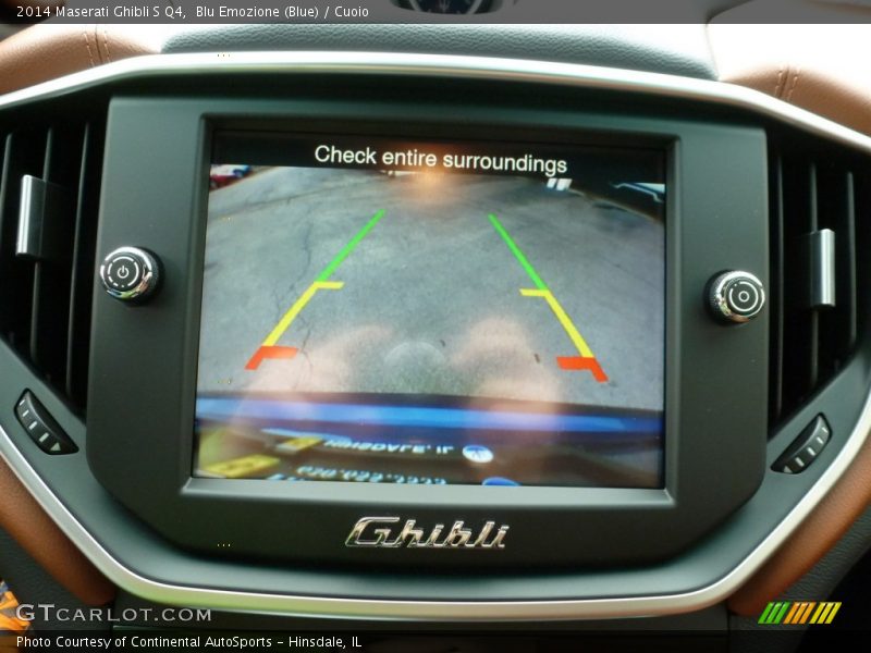 Blu Emozione (Blue) / Cuoio 2014 Maserati Ghibli S Q4