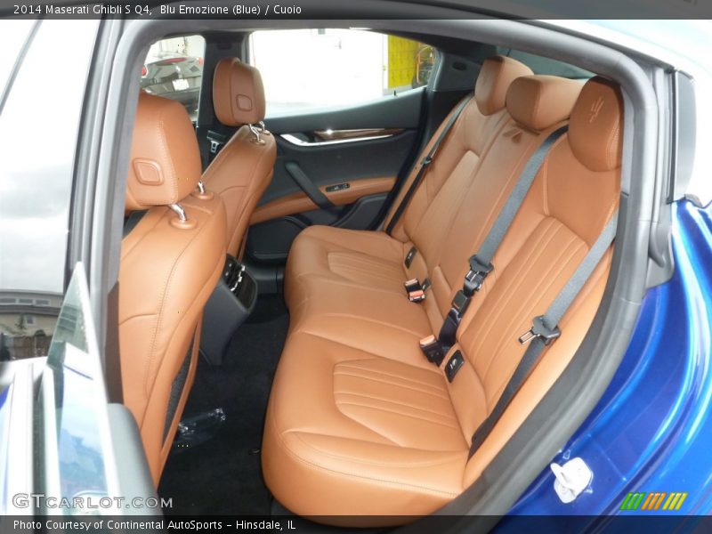 Blu Emozione (Blue) / Cuoio 2014 Maserati Ghibli S Q4