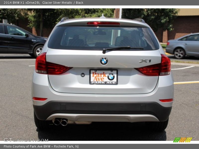 Glacier Silver Metallic / Black 2014 BMW X1 xDrive28i