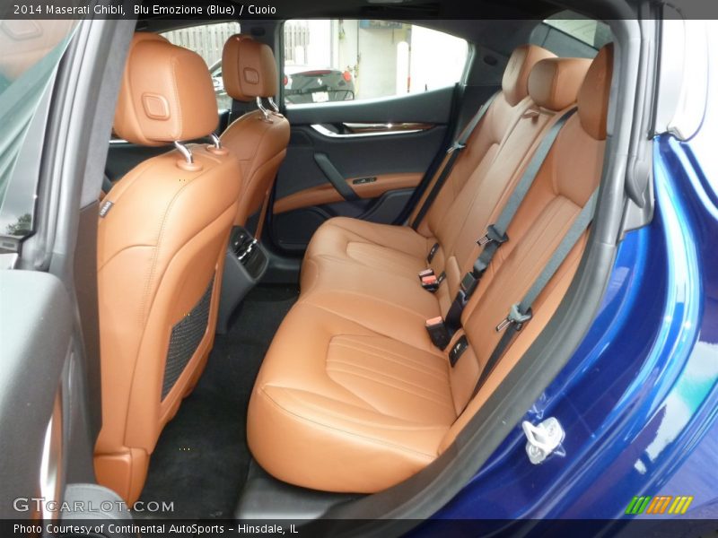 Rear Seat of 2014 Ghibli 