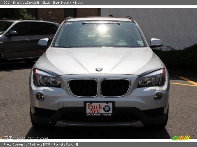 Glacier Silver Metallic / Black 2014 BMW X1 xDrive28i