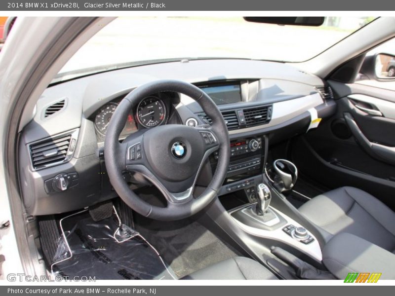 Glacier Silver Metallic / Black 2014 BMW X1 xDrive28i